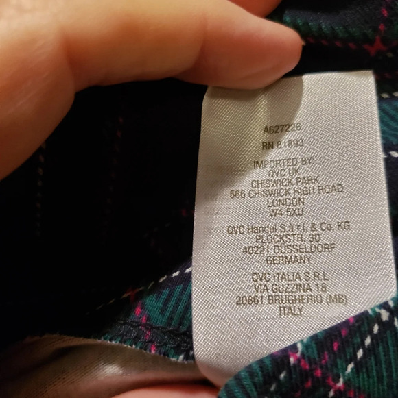 Denim & Co Knit Long Sleeves Tunic Size 3X - Picture 5 of 7